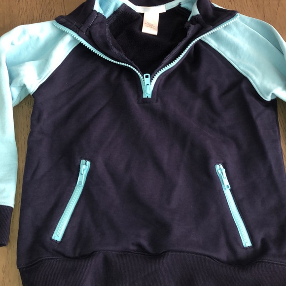 Boys gently worn, Janie and Jack quarter zip. - Picture 2 of 6